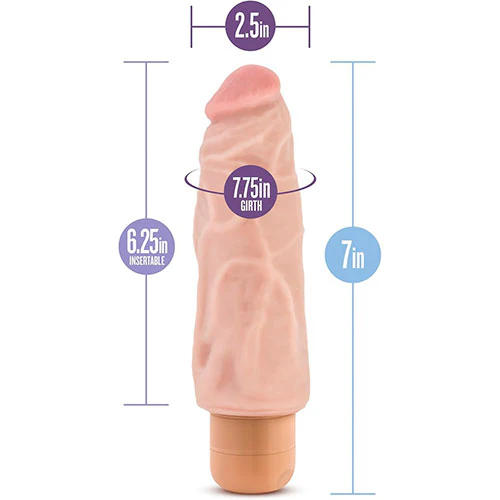 Dildo Dr. Skin Cock Vibe 9  - 18 cm - Image 3