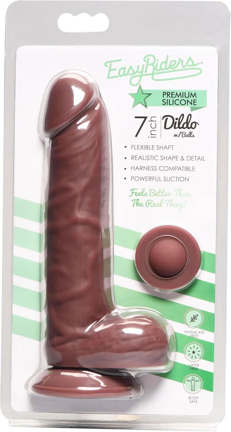 Dildo Easy Riders Dildo with Balls- 18 cm - Image 5