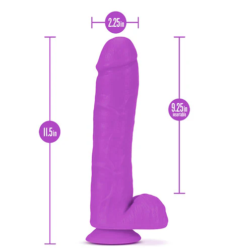 Dildo Elite Neo Dual Density Cock 28 cm - Image 3