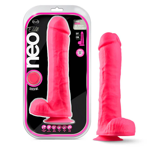 Dildo Elite Neo Dual Density Cock 28 cm - Image 4