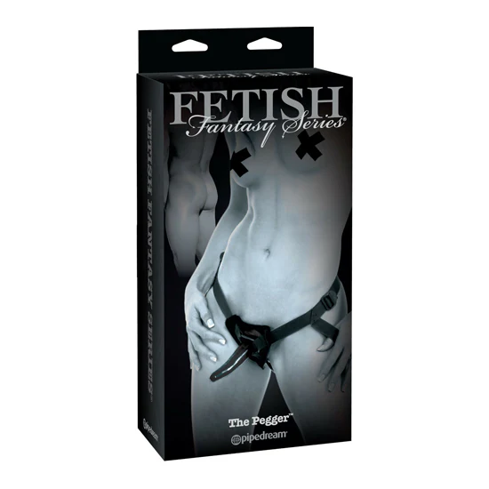 Dildo Fetish Fantasy Series Limited Edition The Pegger 4.5" – Black