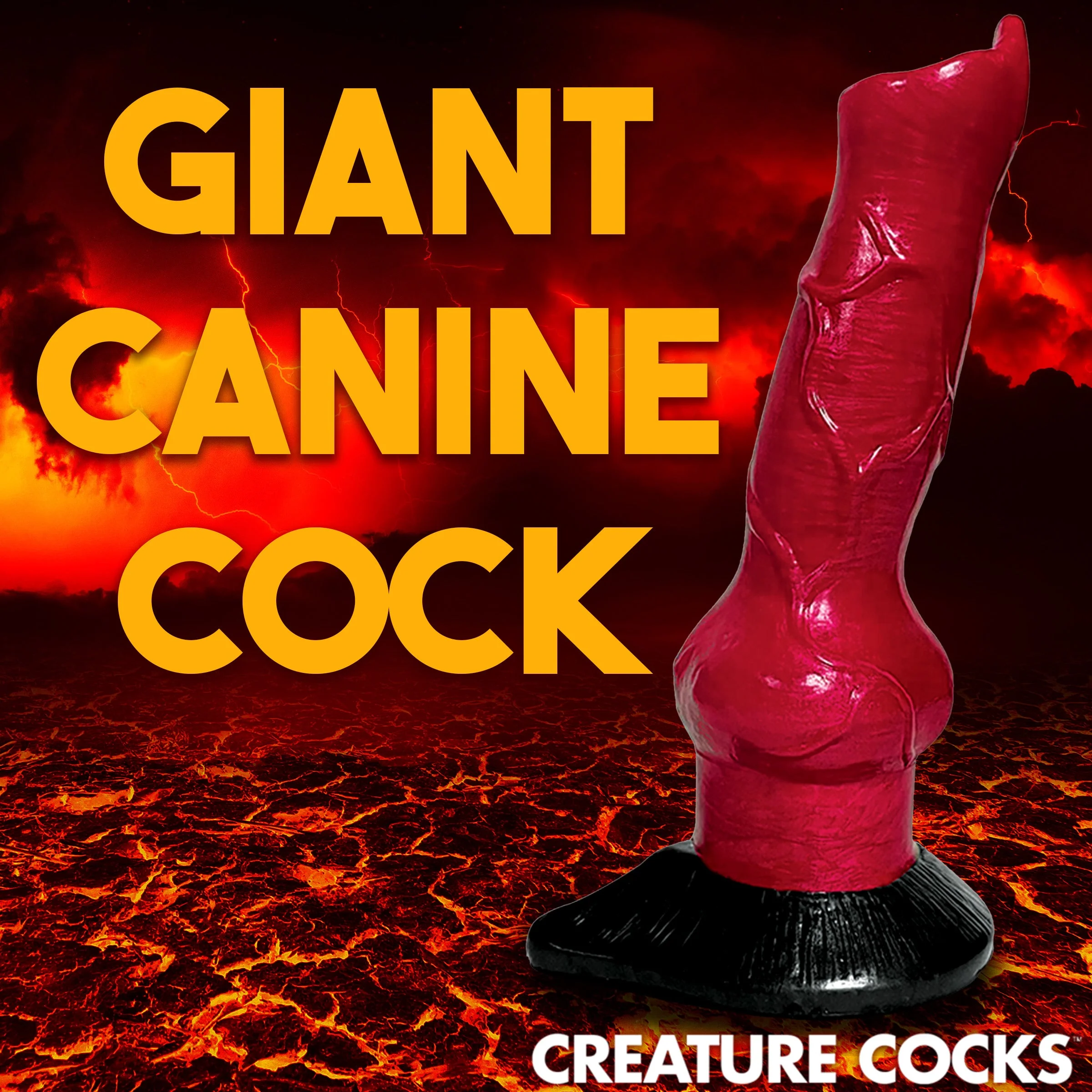 Dildo Hell Hound Canine Silicone Dildo - 19 cm - Image 3