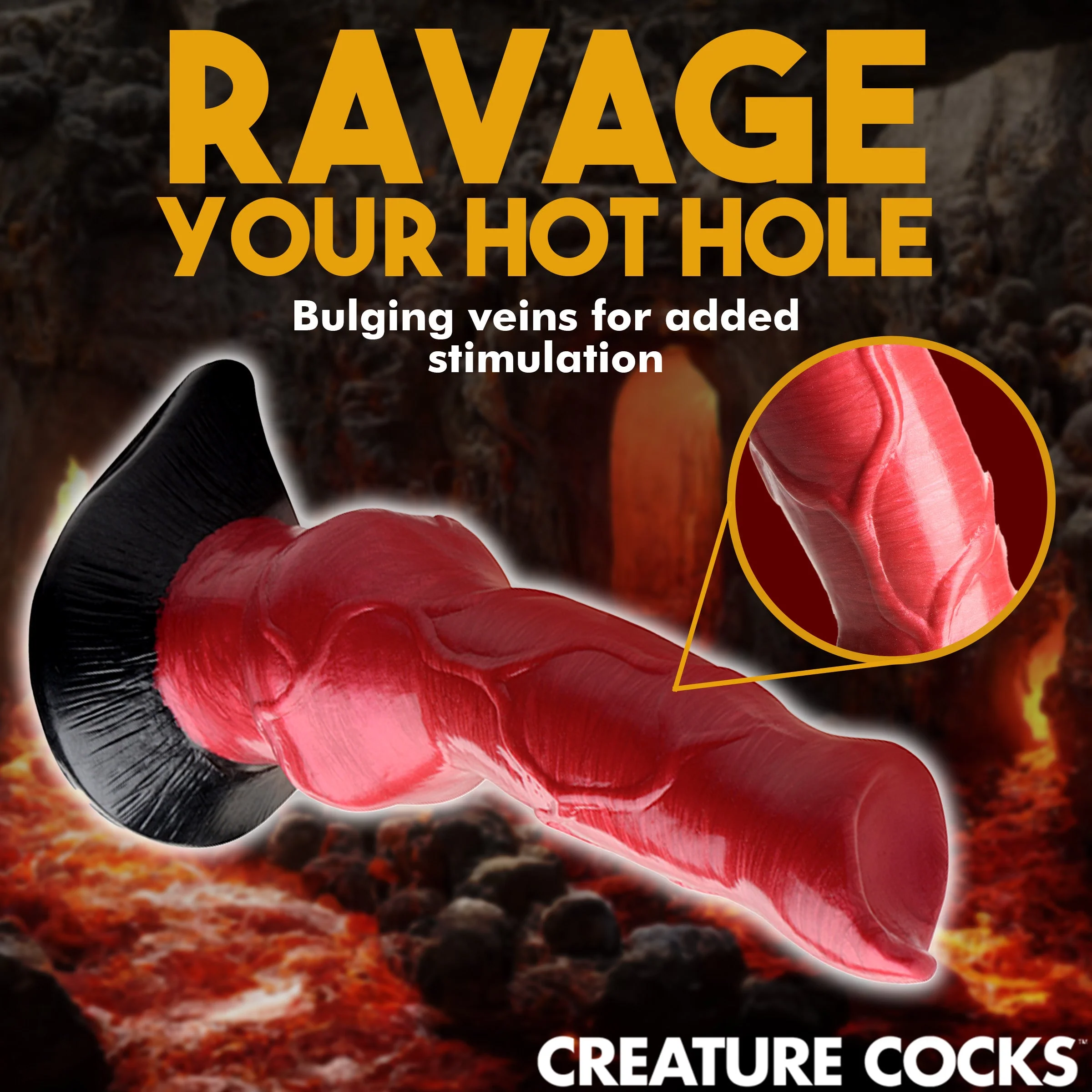 Dildo Hell Hound Canine Silicone Dildo - 19 cm - Image 5