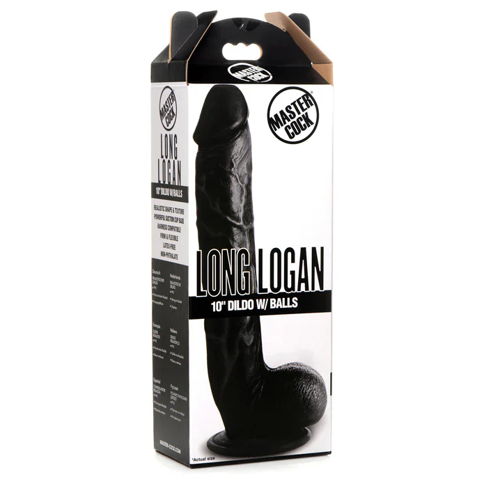 Dildo Long Logan with Balls 25 cm - Image 8