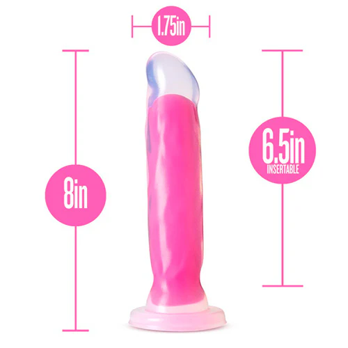 Dildo Marquee - 20 cm Dual Density Glow in the Dark - Image 3