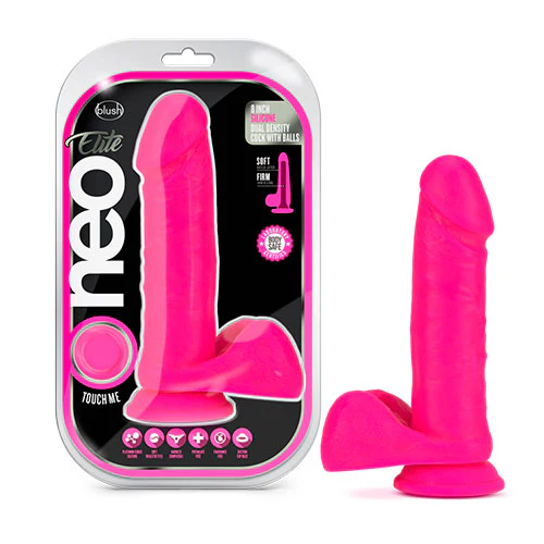 Dildo Neo Elite Dual Density Cock - 20 cm