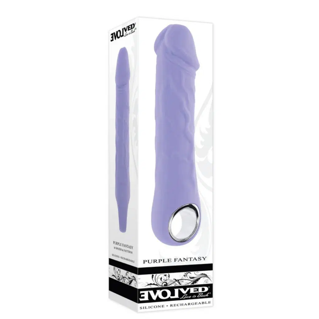 Dildo Purple Fantasy 5in. - Image 2