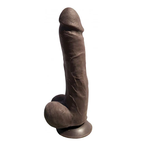 Dildo Python - 24 cm Suction Cup Dildo Black - Image 2