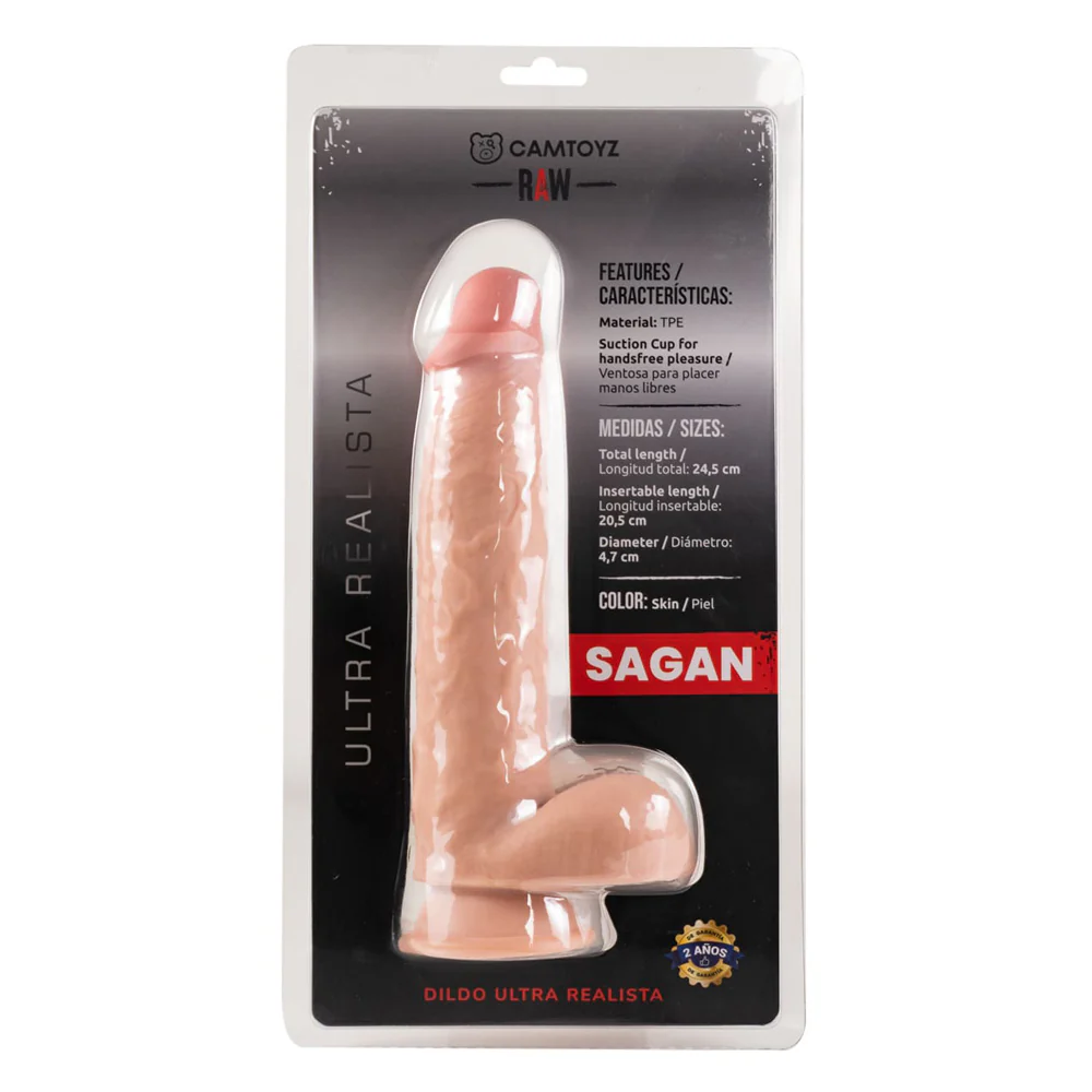 Dildo Raw Sagan Large Ultra Realistic Dildo - 24.5