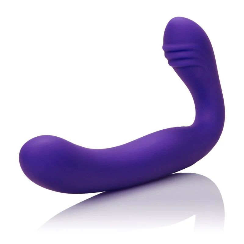 Dildo Rechargeable Silicone Love Rider Strapless Strap-On Purple