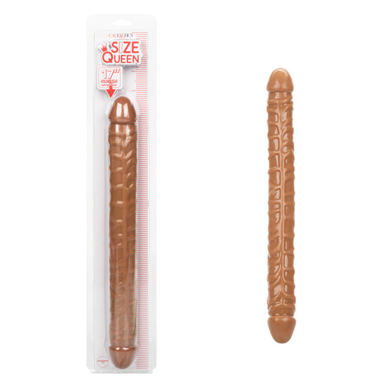 Dildo Size Queen 17in. - Brown