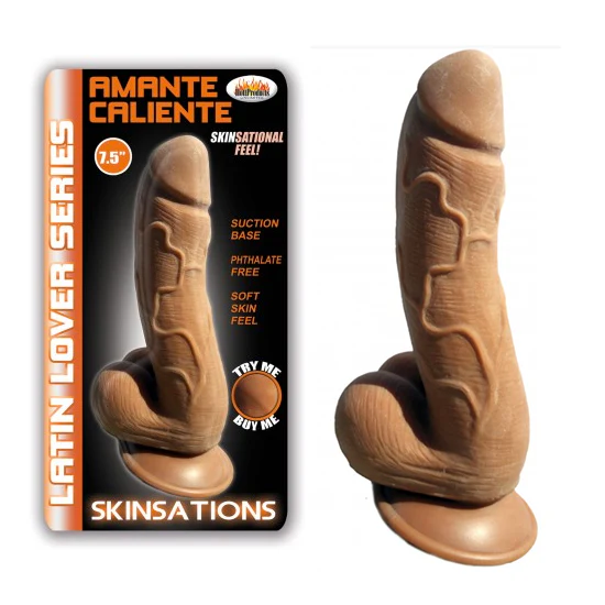 Dildo Skinsations Amante Caliente 7.5 Latin Lover Series