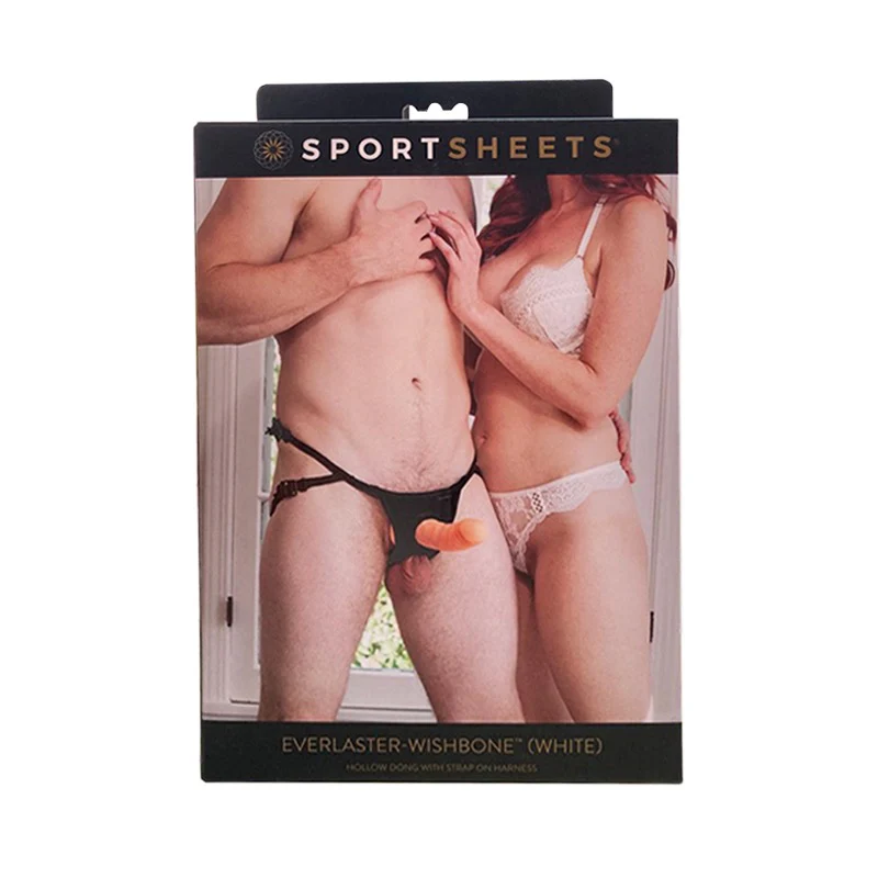 Dildo SS Everlaster- Wishbone Hollow Strap On - 15 cm