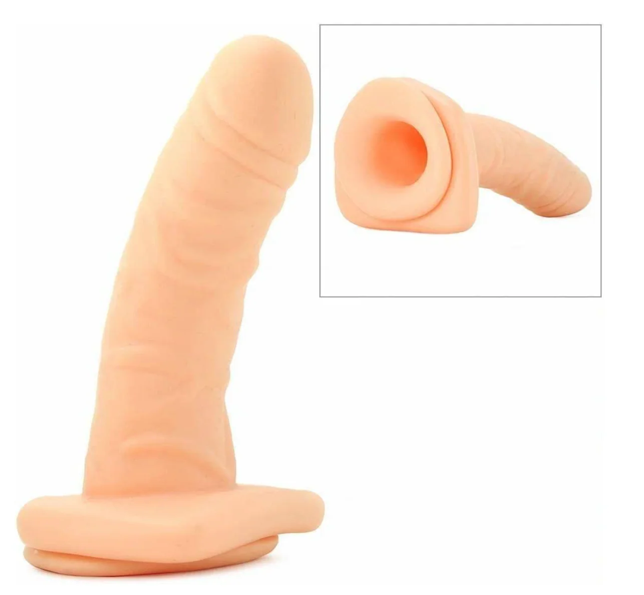 Dildo SS Everlaster- Wishbone Hollow Strap On - 15 cm - Image 2
