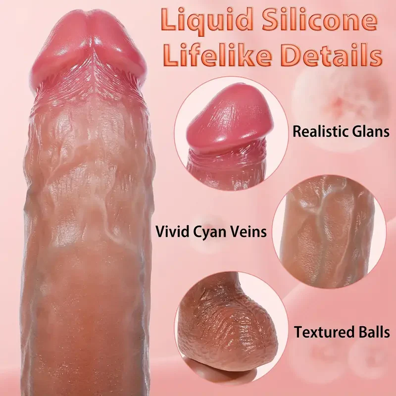Dildo Thrust & Play Jimmy Dildo - 18 cm - Image 6