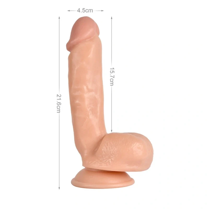 Dildo Ultra Realistic Suction Cup Dildo - 21 cm - Image 3