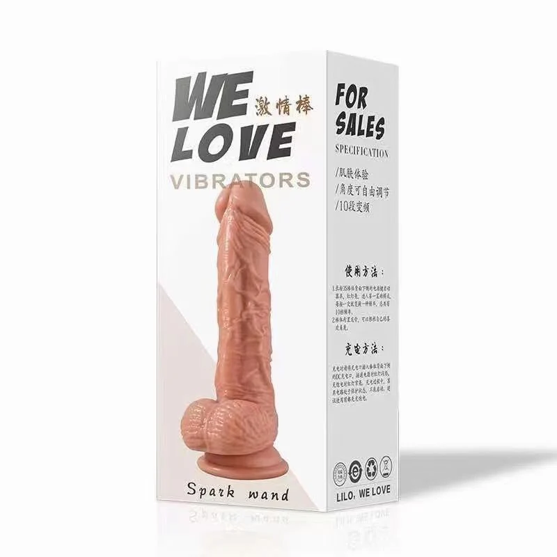 Dildo Vibrador Sparks - 20 cm