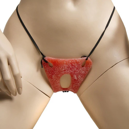 Edible Crotchless Gummy Panties Manzana - Image 2