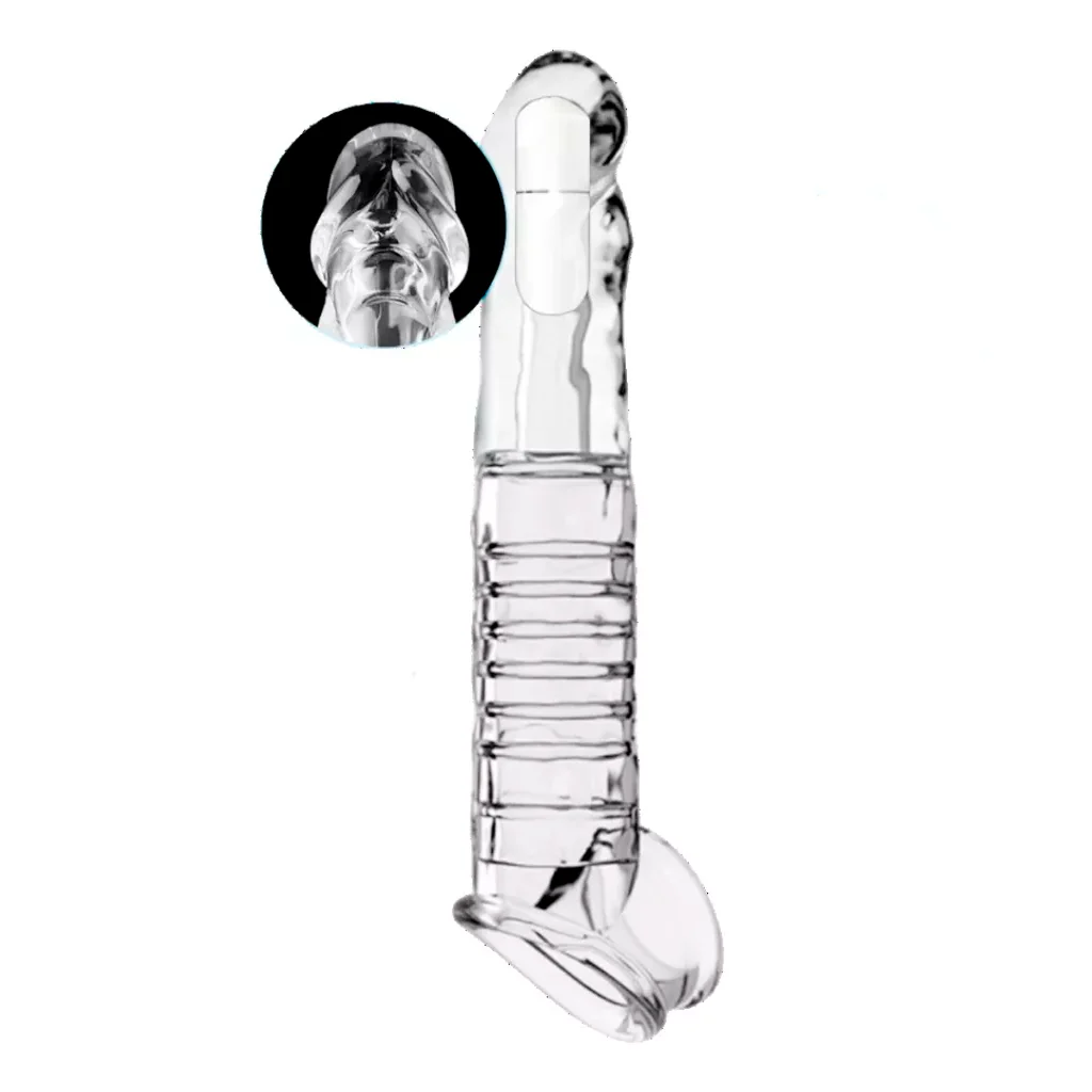 Extensión Clear Vibrating Penis Basic