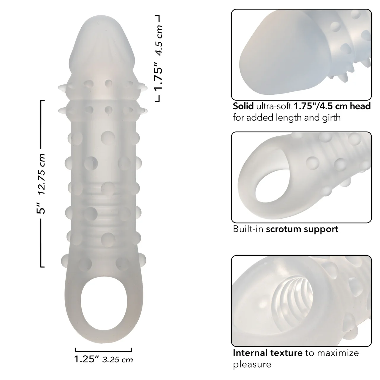 Extensión Performance Maxx™ Liquid Silicone Adonis 8.25in. - Image 4