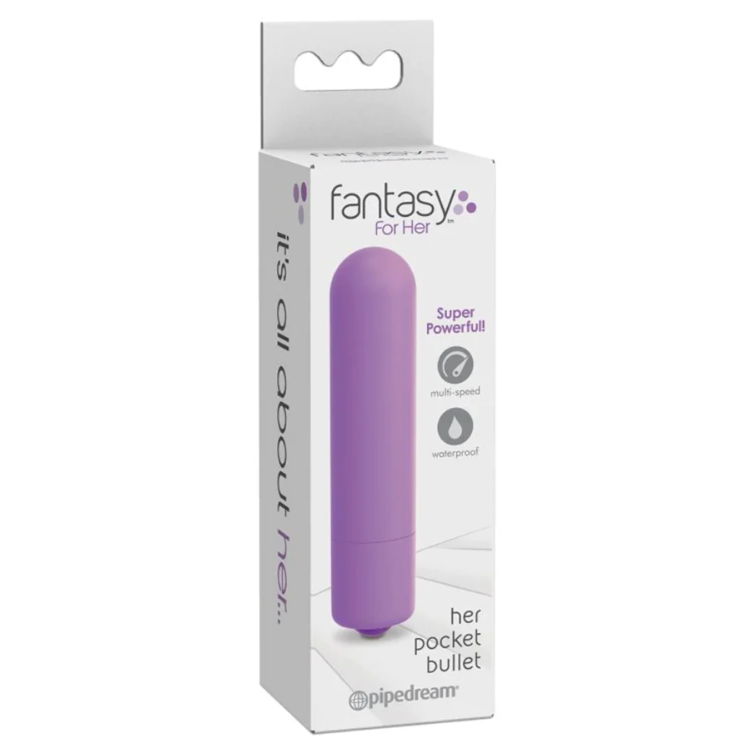 Vibrador Fantasy For Her Her Pocket Bullet - Purple
