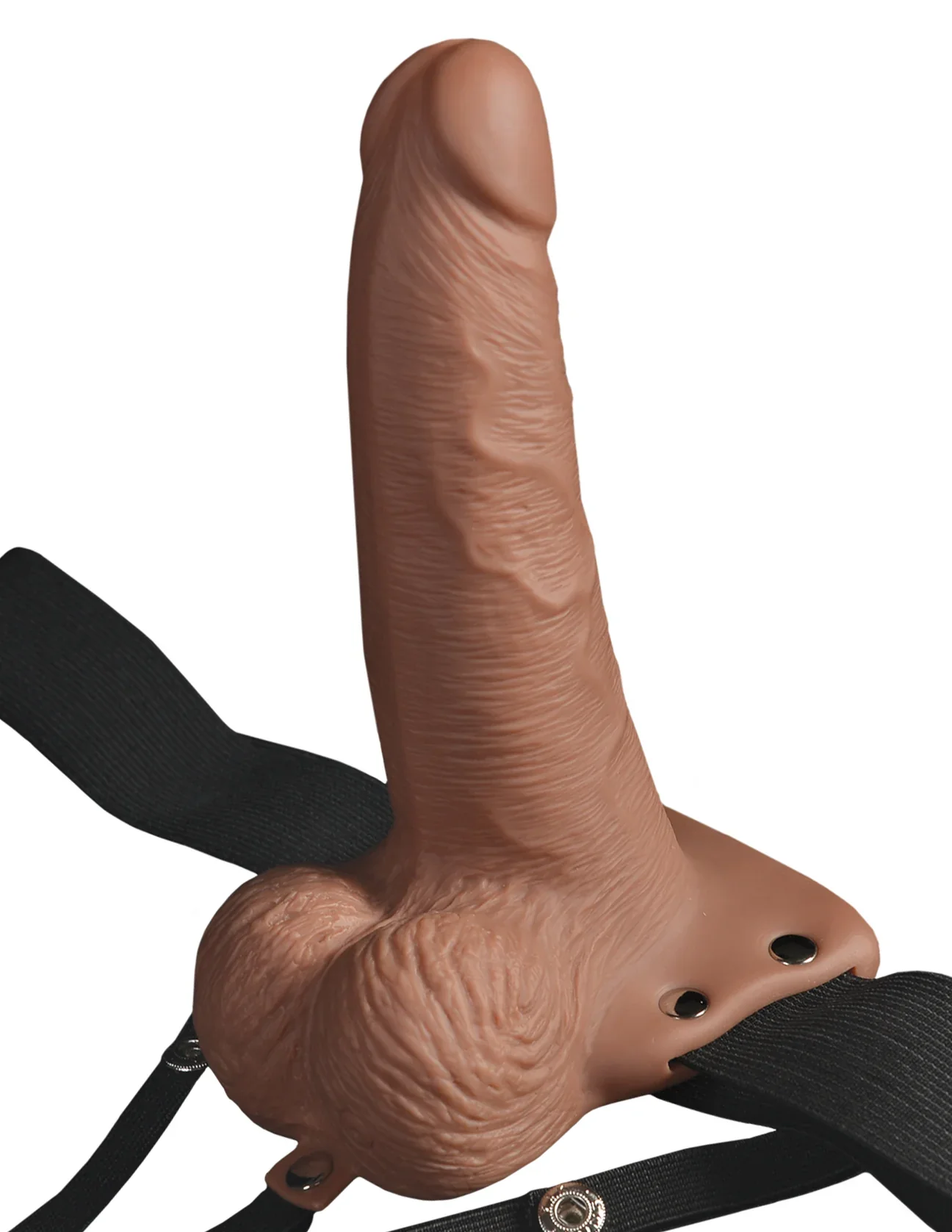 Dildo Fetish Fantasy Hollow Rechargeable Strap-On - 15 cm - Image 3