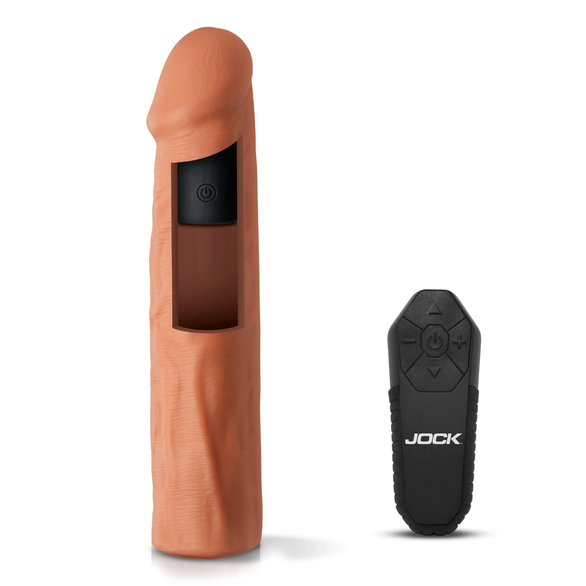 Funda Jock Enhancer Vibrating Silicone Penis Extension Sleeve with Remote Control - Image 8