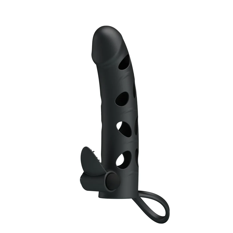 Funda Pretty Love Penis Sleeve Black 15 cm - Image 2