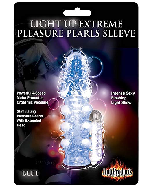 Funda Wet Dreams Pearl Light Up Vibrating Pleasure Blue