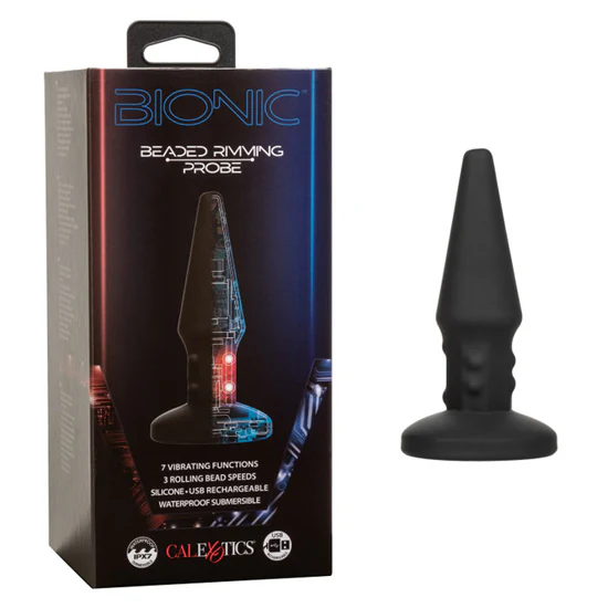 Plug Anal Bionic Beaded Rimming Probe