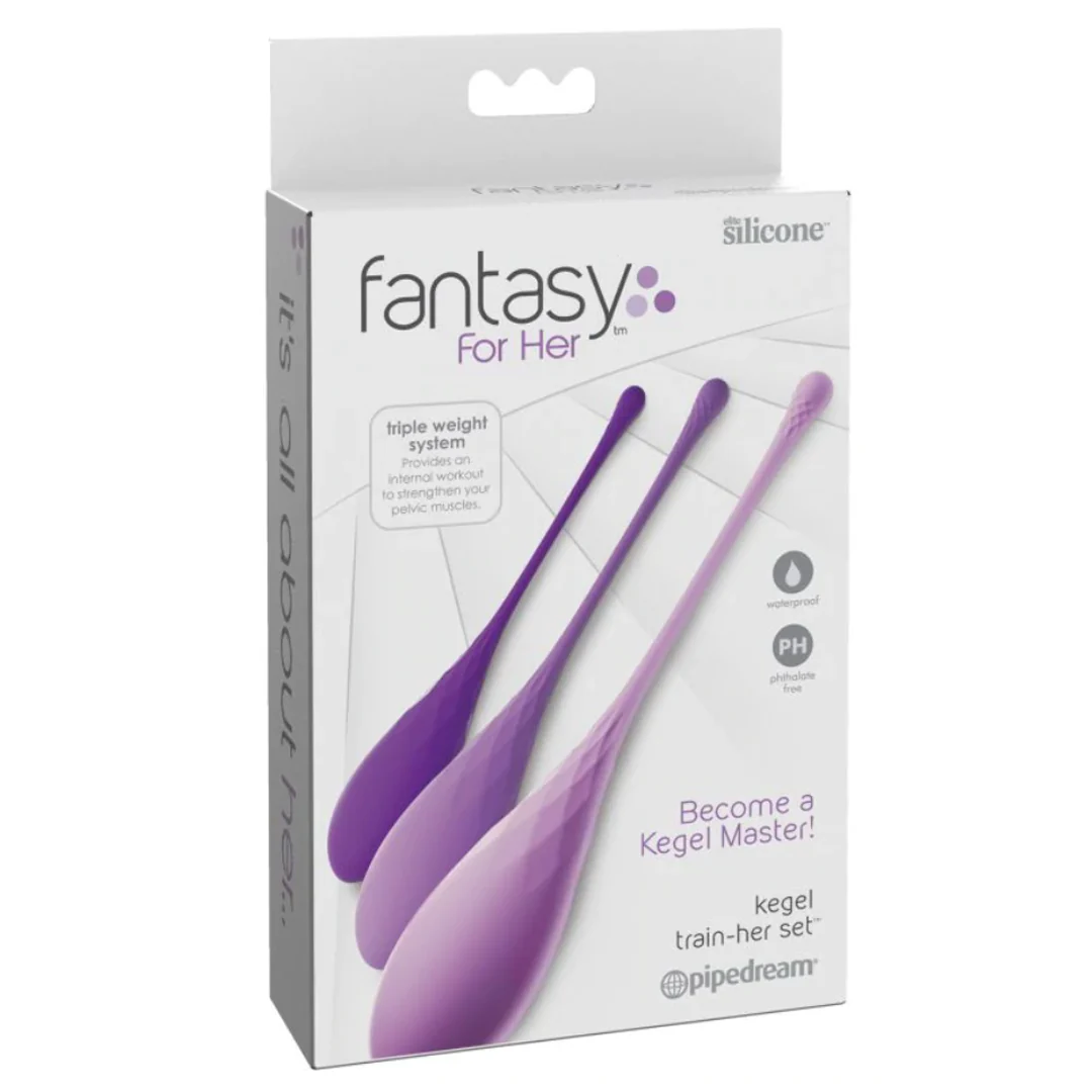Kegel Fantasy For Her Kegel Train-Her Set – Purple