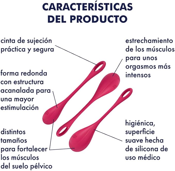 Kegel Satisfyer Yoni Power - Red - Image 2