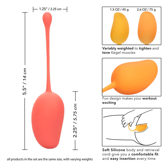 Kegel Training Set Mango - Image 2