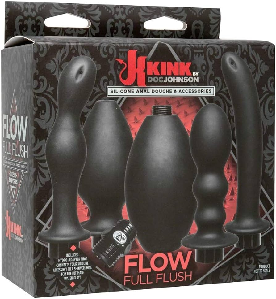 Set Ducha Anal Kink Flow Flush Silicón de Doc Johnson - Image 2