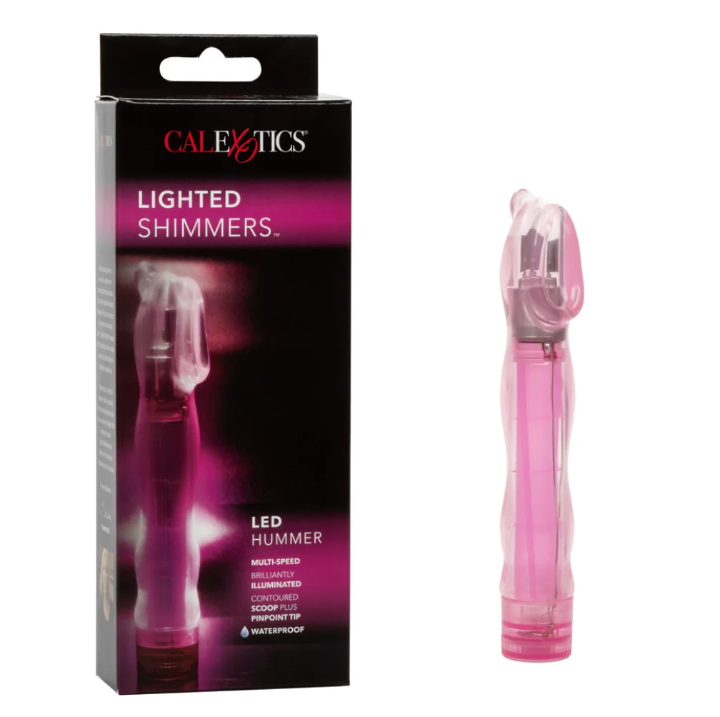 Vibrador Lighted Shimmers Led Hummer - Pink