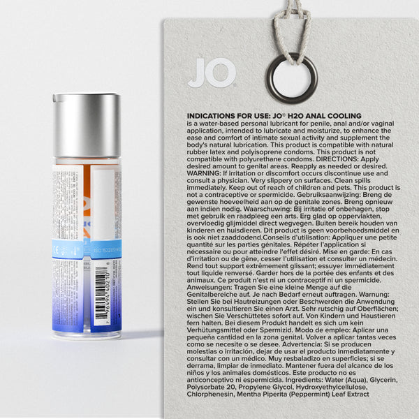 Lubricante JO H2O Cooling Anal Lubricant - Image 3