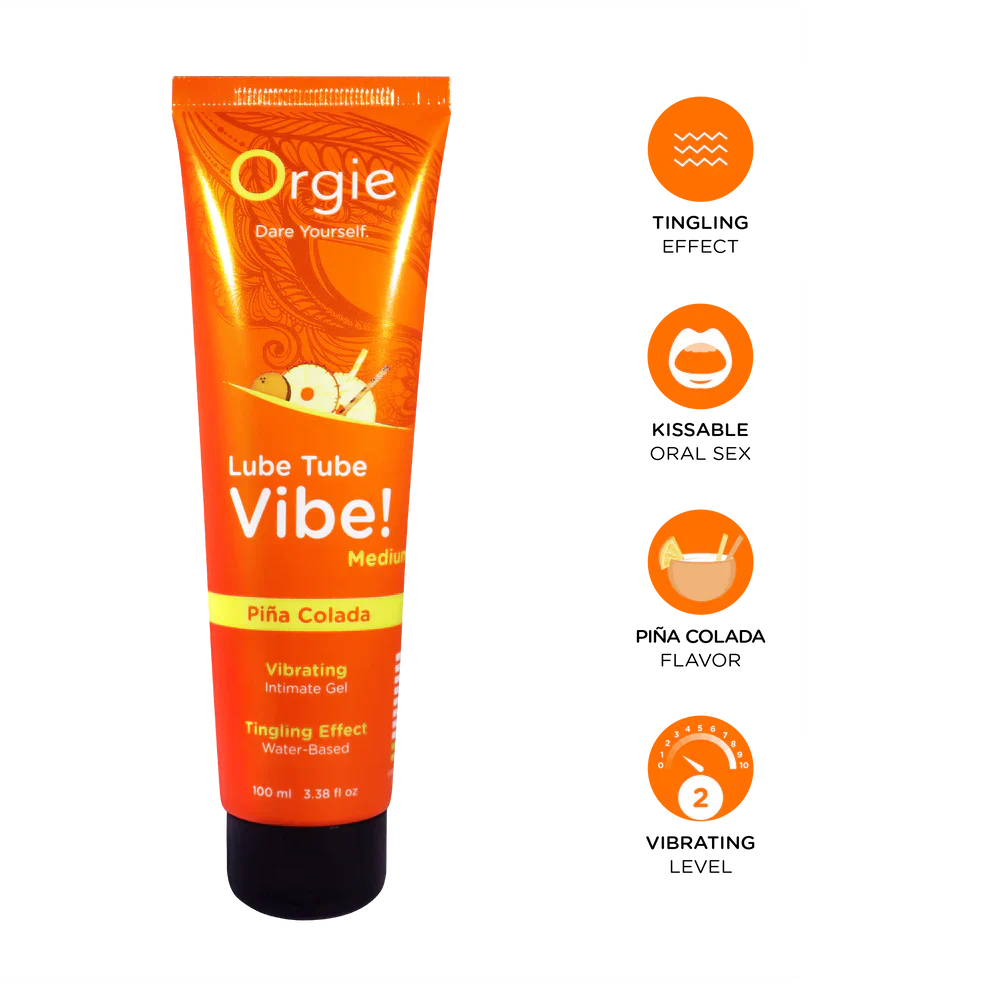 Lubricante Lube Tube Piña Colada 100 ml - Medium
