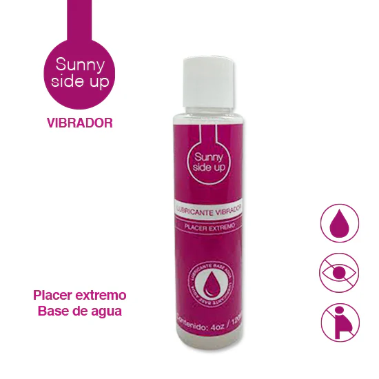 Lubricante Sunny Side Up Vibrador 4oz