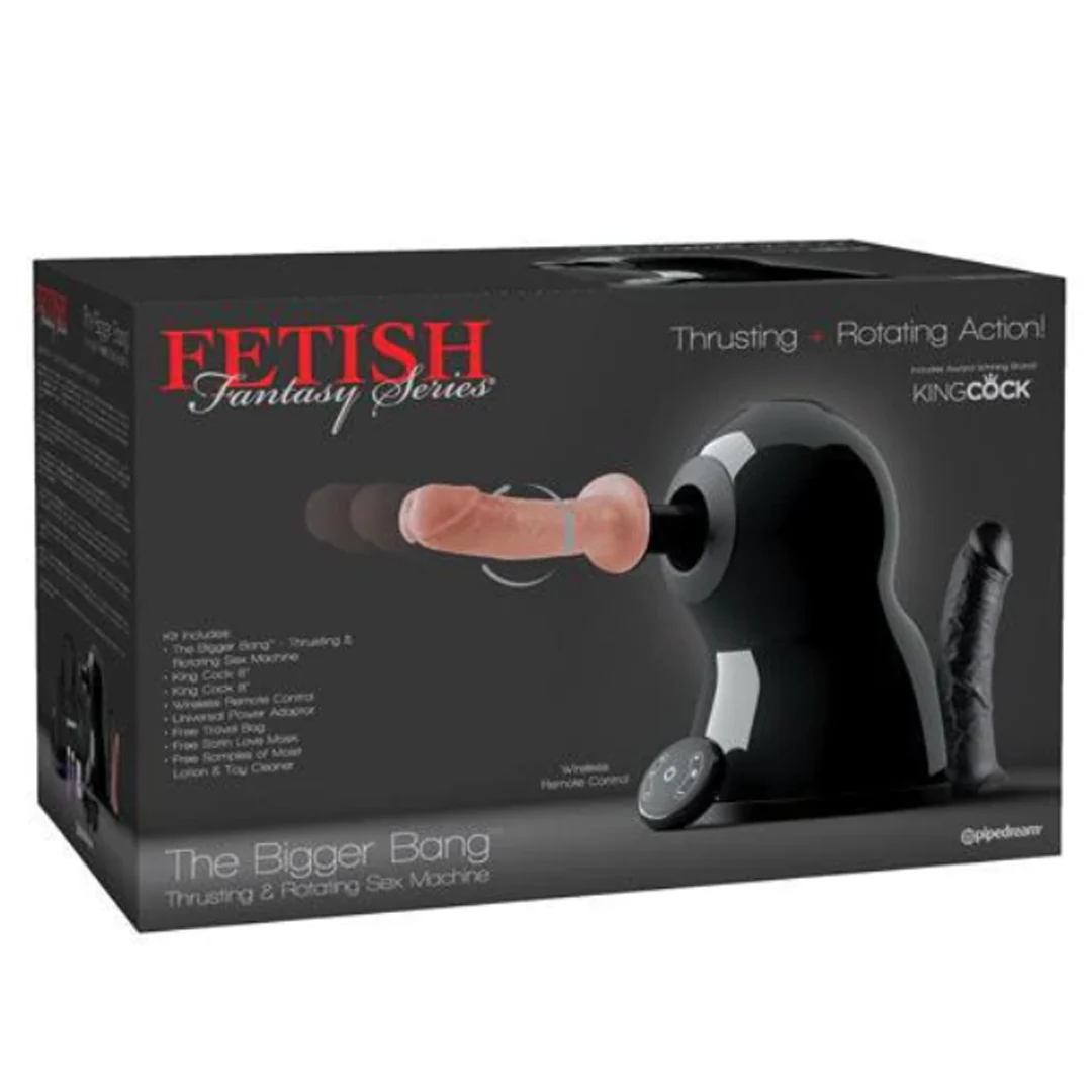 Máquina Sexual The Bigger Bang Thrusting & Rotating de Fifty Shades