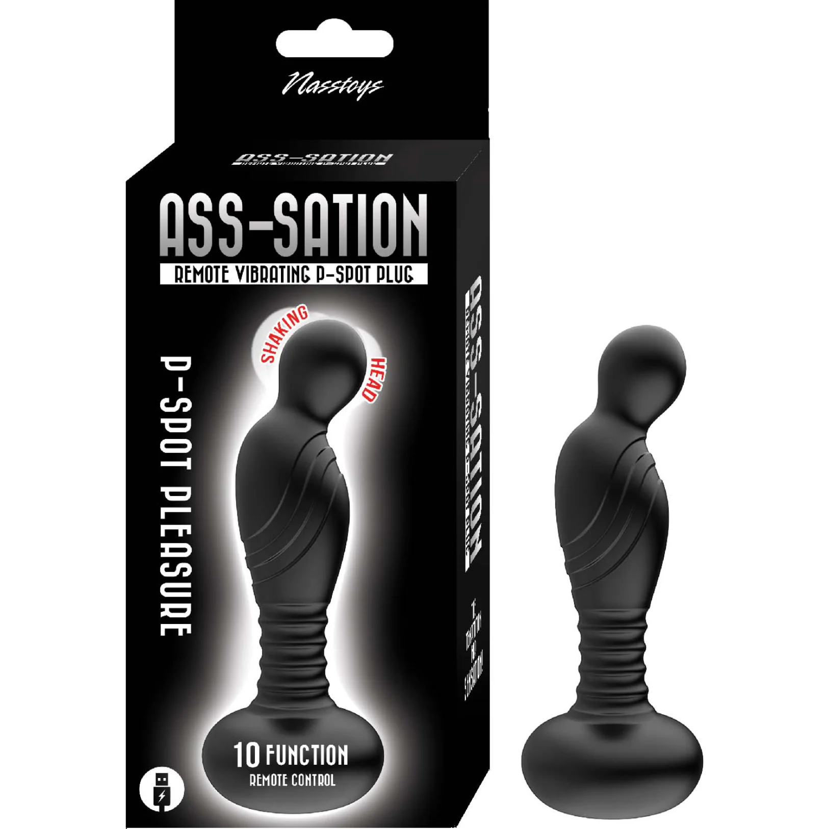 Masajeador Ass-Sation Remote Vibrating P