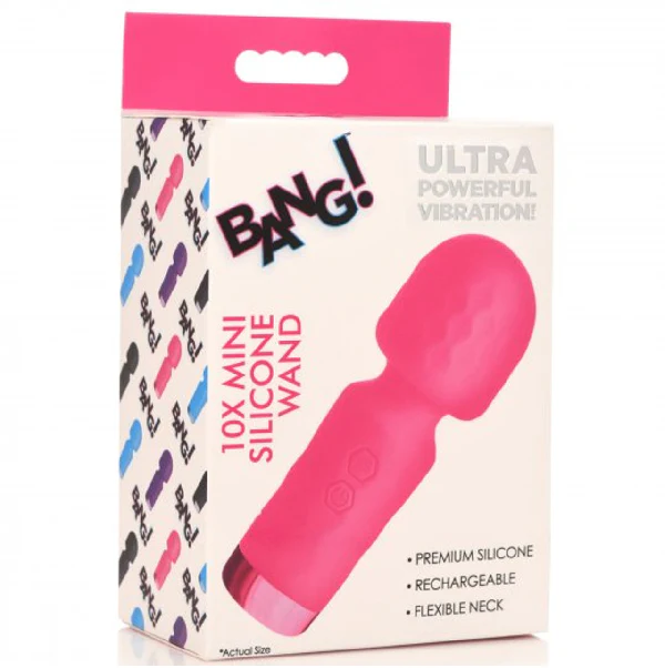 Masajeador Bang 10X Mini Silicone Wand