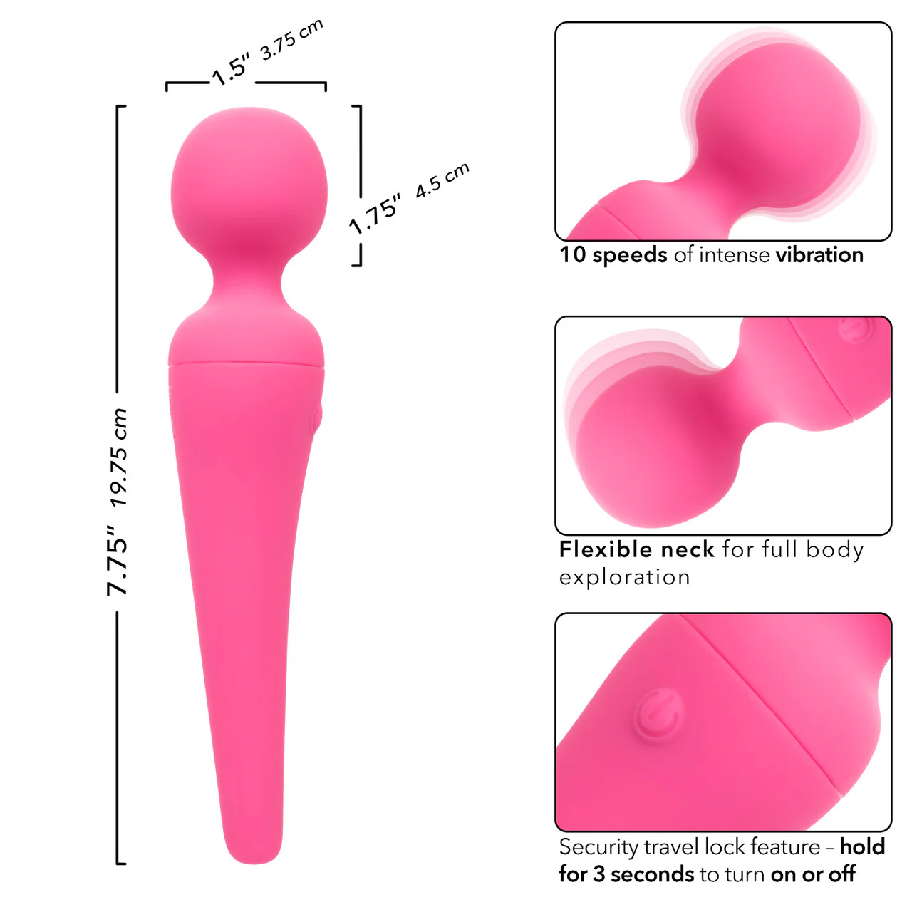 Masajeador Couture Collection Body Wand - Image 4