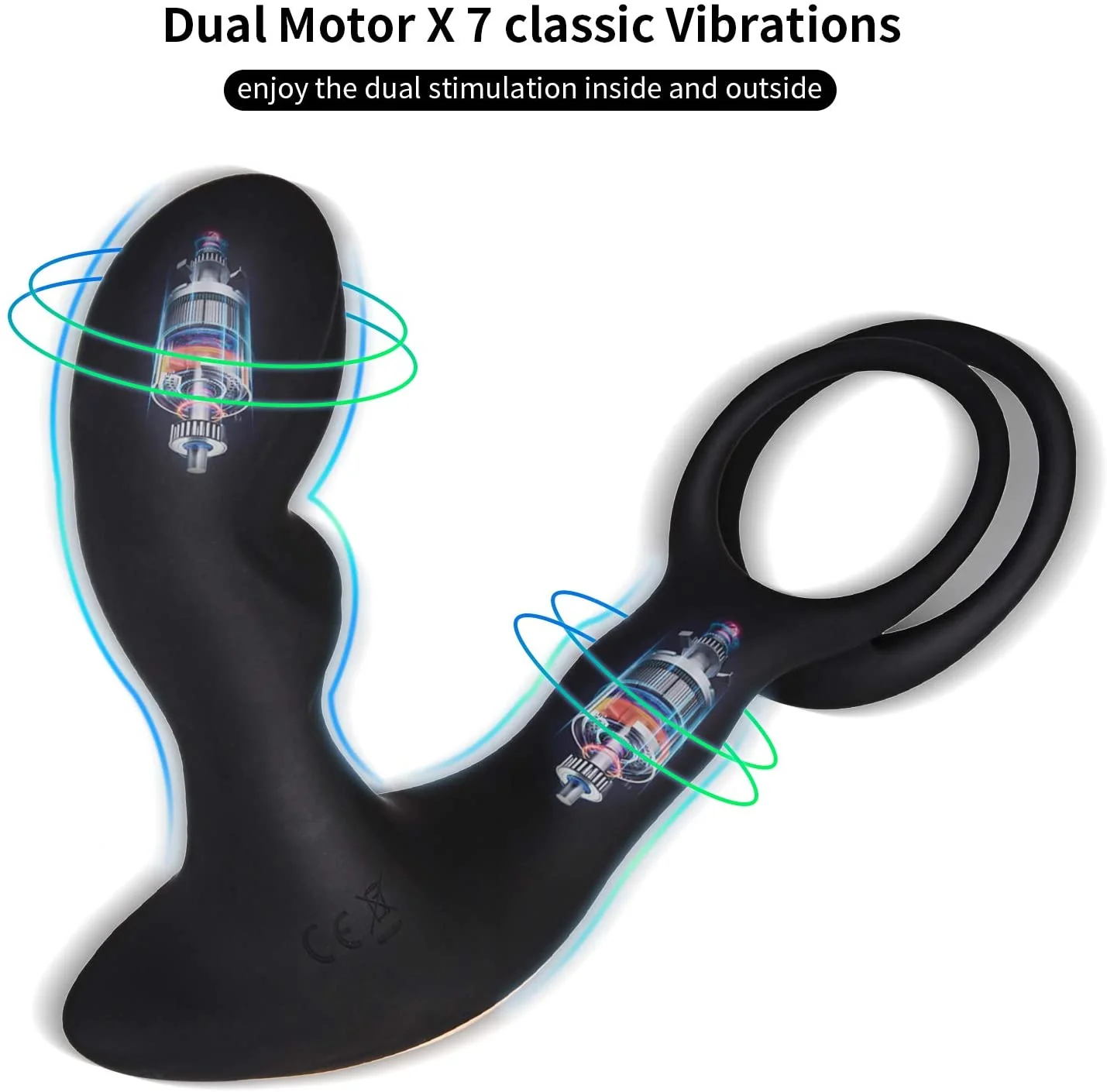 Masajeador de Próstata Double Ring Heat Control - Image 3