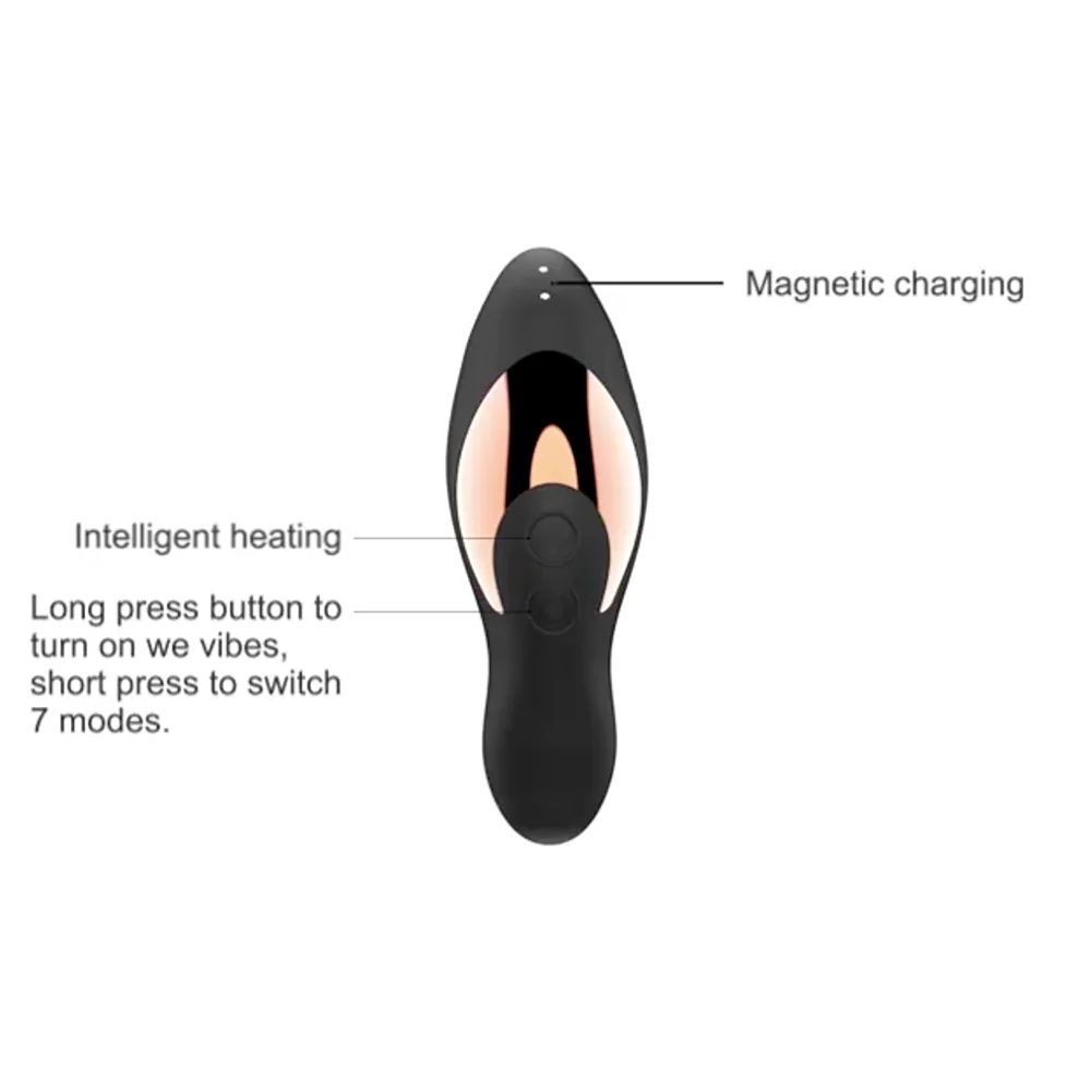 Masajeador de Próstata P+T Wireless Heating Prostate Vibrator - Image 3