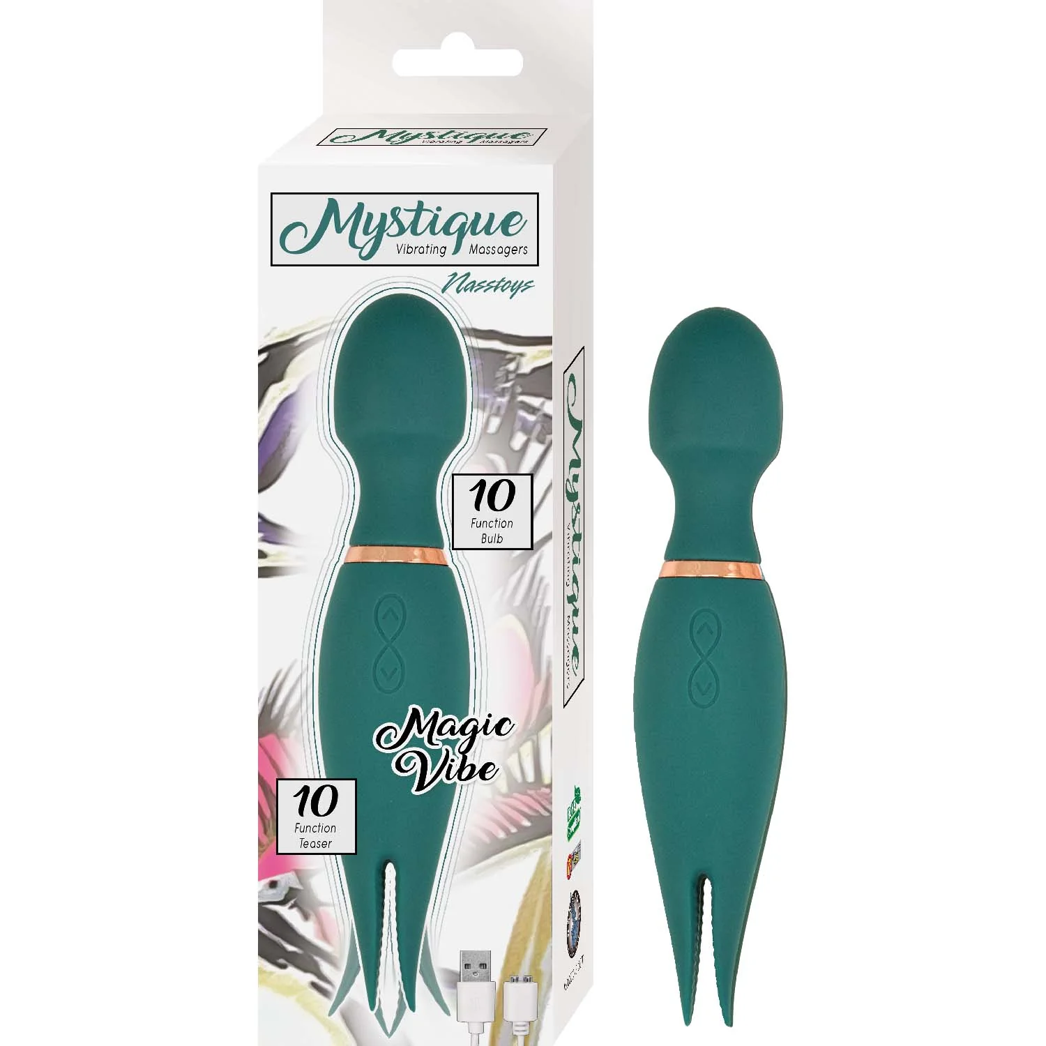 Masajeador Mystique Vibrating Massager Magic Vibe - Image 2