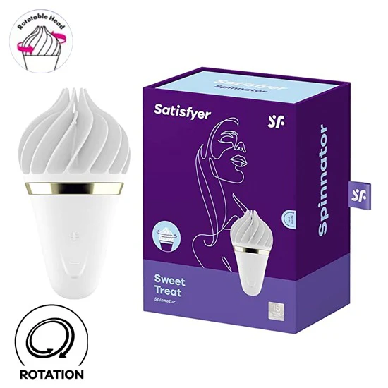 Vibrador Satisfyer Sweet Treat Estimulador de Clítoris - White - Image 2