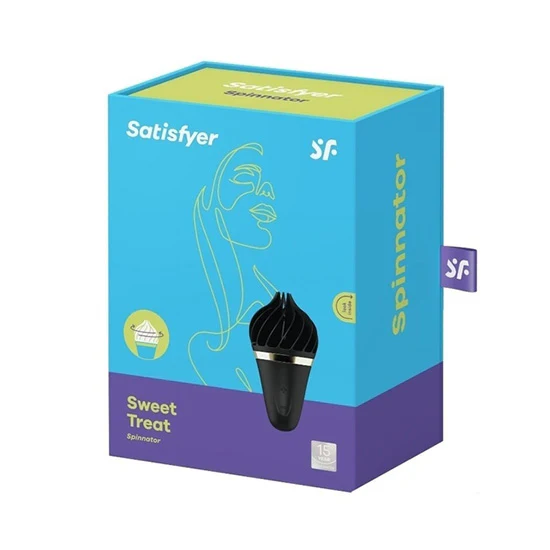 Vibrador Satisfyer Sweet Treat Estimulador de Clítoris - Black - Image 2