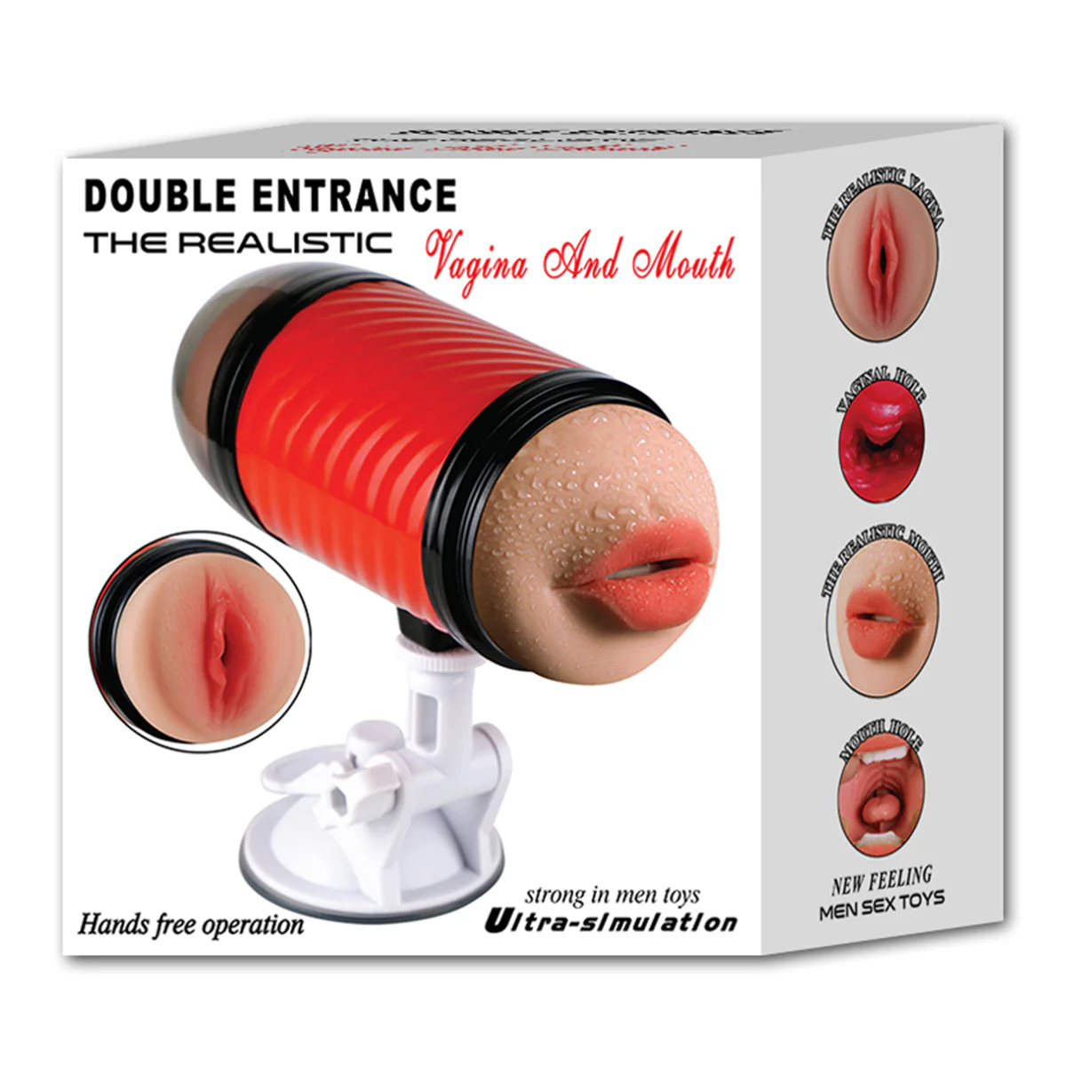 Masturbador Beginners Hands Free Double Stroker - Image 2