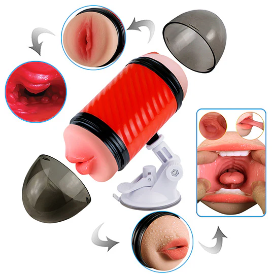 Masturbador Beginners Hands Free Double Stroker - Image 3