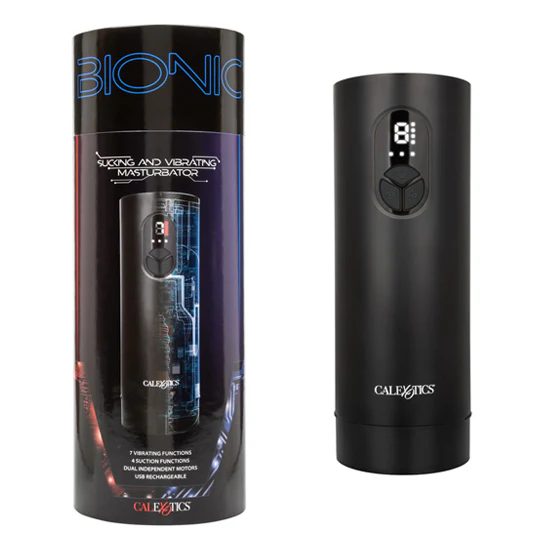 Masturbador Bionic Sucking & Vibrating Masturbator